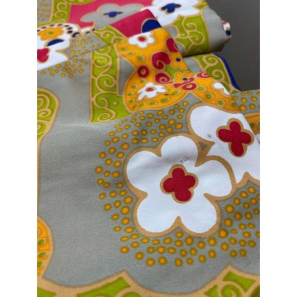 VINTAGE Dress Handmade Boho Floral Flutter Sleeve | J14 - Picture 6 of 8